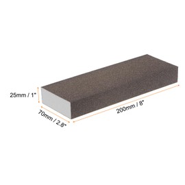 HARFINGTON 4pcs Fine Sanding Sponge Blocks 320-400 Grit Foam Sanding Block for Polishing Kitchen Metal Wood Drywall, 200x70x25mm