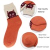 YZKKE 5Pack Womens Warm Wool Soft Cozy Crew Socks Cute