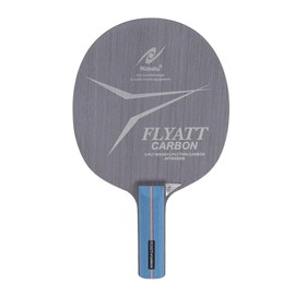 Nittaku Table Tennis Racket Flyart Carbon Shake Hand Offensive Special Material Straight NC-0360
