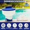 HAFIX Pool Dosing Float Pool Float for Chlorine Tablets 7.6