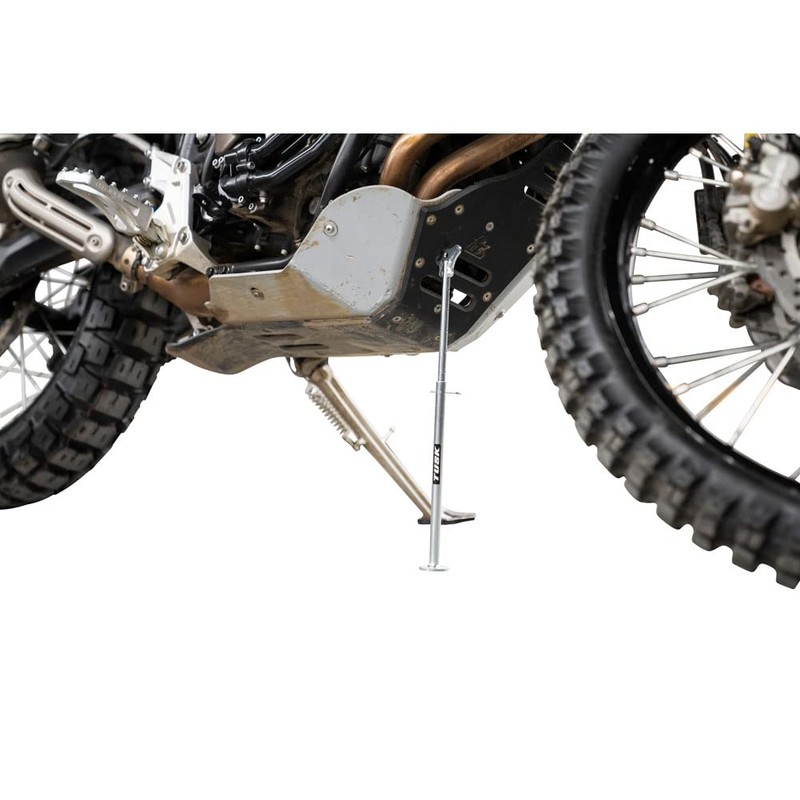 Tusk MotoCrutch Motorcycle Stand – Adjustable Kickstand Support (11–19 in), Zinc-Plated