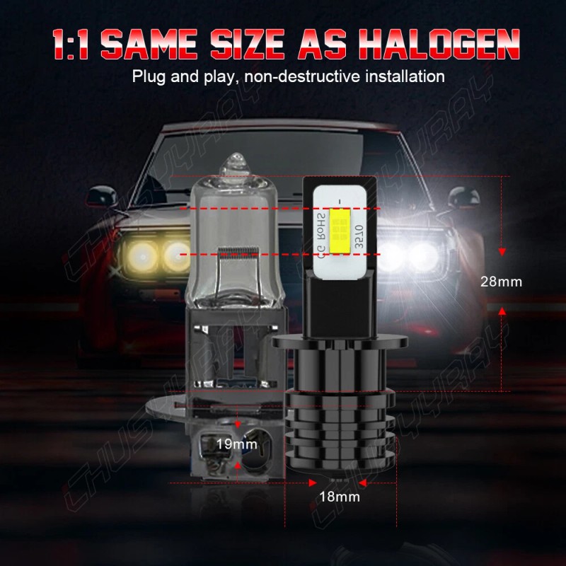 CHUSYYRAY FIT Nissan Pathfinder Sport Utility 3.5L 1999-2004 LED Headlight