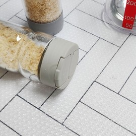 Cut-out non-slip matte white Medium