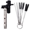 Carburetor Rebuild Repair Kit Cleaning Brush Set Rubber Metal ABS