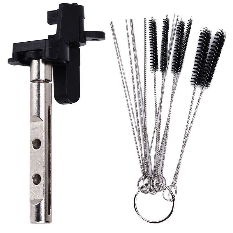 Carburetor Rebuild Repair Kit Cleaning Brush Set Rubber Metal ABS