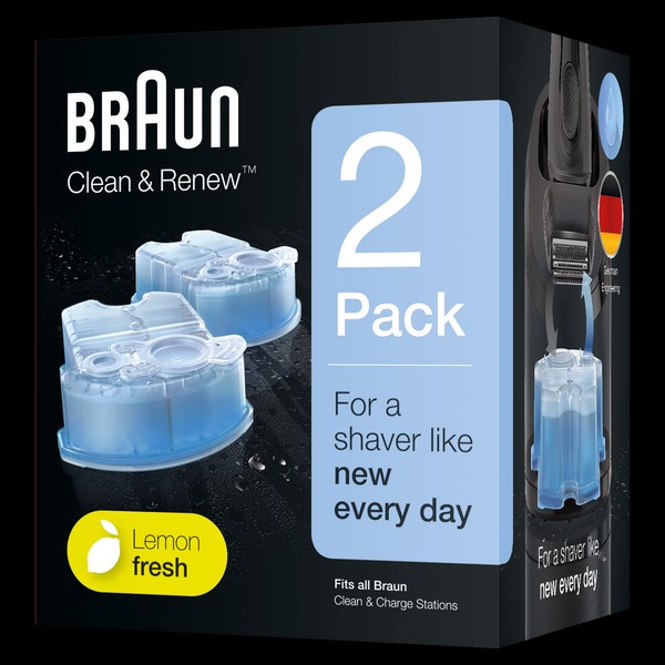 KSL Distributors Braun Clean and Charge Refills – 2 Pack