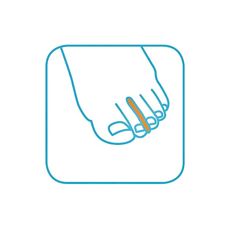 Cerapeze 6206 8-9049-13 Gel Toe Separator, Pack of 2