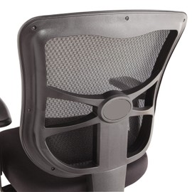 Alera ALEEL42ME10B Alera Elusion Series Mesh Mid-Back Multifunction Chair, Black