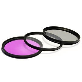 UV Ultra Violet + CPL Circular Polarizer + FLD Fluorescent Filter Kit for Sony DCR-TRV330 DCR-TRV340 DCR-TRV350 DCR-TRV460 DCR-TRV480 DCR-TRV510 DCR-TRV520 DCR-TRV525 DCR-TRV530 DCR-TRV720 DCR-TRV730 DCR-TRV740 DCR-TRV820 DCR-TRV830 DCR-TRV840 Video Came