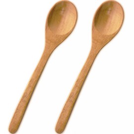 Nagao Sao Wood Spoon, Medium, 6.7 inches (17.0 cm), Set of 2, Wooden
