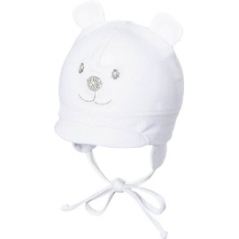 Sterntaler Unisex Baby Peaked Cap. - Cap White (White 500)