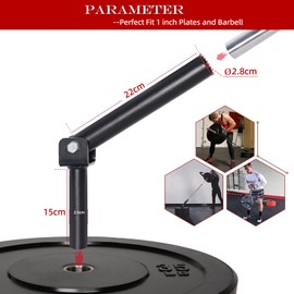 SYL Fitness T Bar Row Landmine Attachment for 1'' Barbell