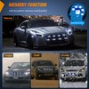 Nilight 8PCS Led Strobe Lights with Controller 12V 24V Sync