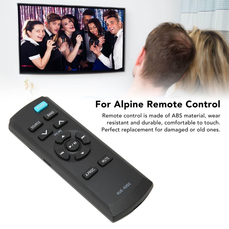 RUE 4202 for Alpine Remote Control for CDE 124SXM, 175BT,