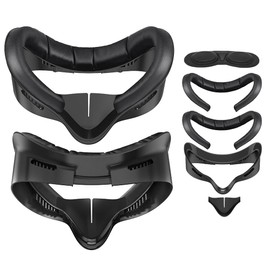 Crspexil Suitable for Meta Quest 3S Replacement Eye Mask Compatible with Meta Quest 3S Soft Replacement Mask Set