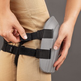 NoCry Foam Knee Pads for Work — Waterproof and Lightweight Knee Pads for Cleaning, and Easy Fit Knee Pads for Gardening with Adjustable Straps — Perfect Work Knee Pads for Women