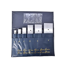 WFLNHB 6Pcs Adjustable Parallel Set 3/8 Inch - 2-1/4 Inch Precision Parallel Measurement Fit for Layout Inspection Stop Work Set - Up Etc