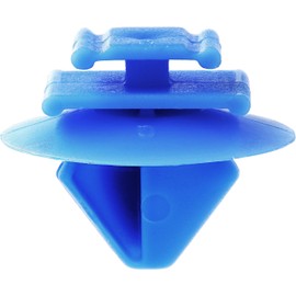Restagraf - Trim Clips for Certain Vehicles Citroen DS Fiat Peugeot Renault - Ø 8.5mm Length 15.75mm - Ref 1492 - [Bag of 15] - [Blue]