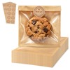 140 Pcs Paper Cookie Bags with Seal,5.7x6.5 Inch Cookie Bags
