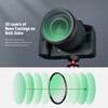 NEEWER 58 mm Black Diffusion 1/4 Filter Black Diffusion Dreamy
