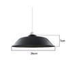Retro Ceiling Light Pendant Light Metal Lampshade Modern Industrial Vintage
