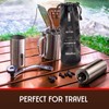 MUELLER HOME Coffee Grinder for French Press/Turkish - Strongest and