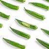 Okra Chips Freeze Dried Vegetables - Crunchy Dehydrated Okra Crisp,