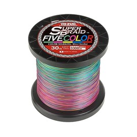 Yo-Zuri YZ-SB-30LB-5C-3300YD: Superbraid Five Color 3300Yds 30Lbs, (5 Color)