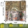 Lenotos Double Sided Camouflage Mesh Fabric, Quiet and Soft Camo