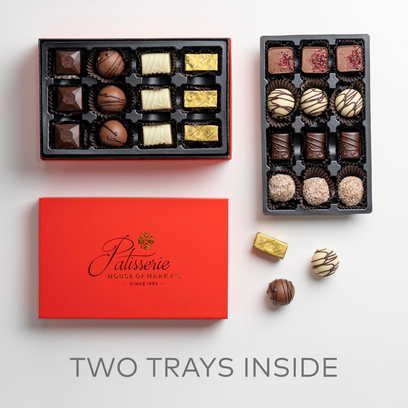 MARKY'S Belgian Chocolates Gift Box – 24 pcs (Pack of