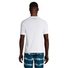 Lands' End Mens Short Sleeve Swim Tee Rash Guard White