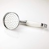 Skybath Brass Larger Size Shower Head Traditional Victorian Style Handheld