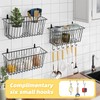 Simple Trending 6 Pack Wire Basket Locking Wall Hanging Baskets,