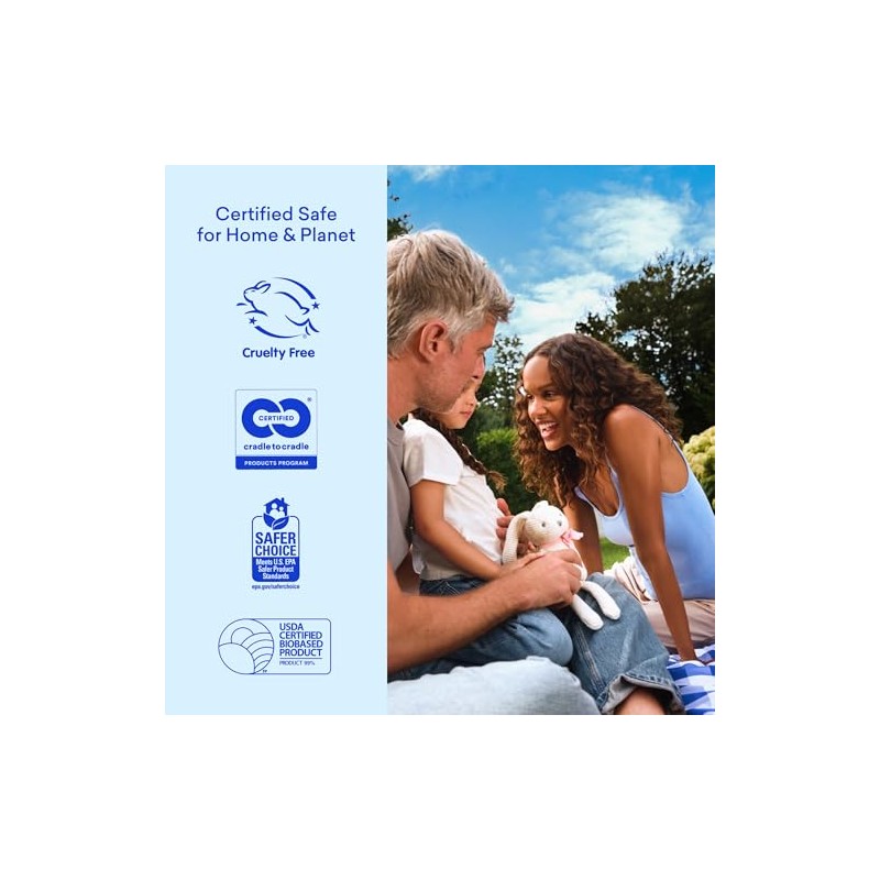 BLUELAND Oxi Laundry Booster Powder Refill 2-Pack, Spring Bloom Scent,