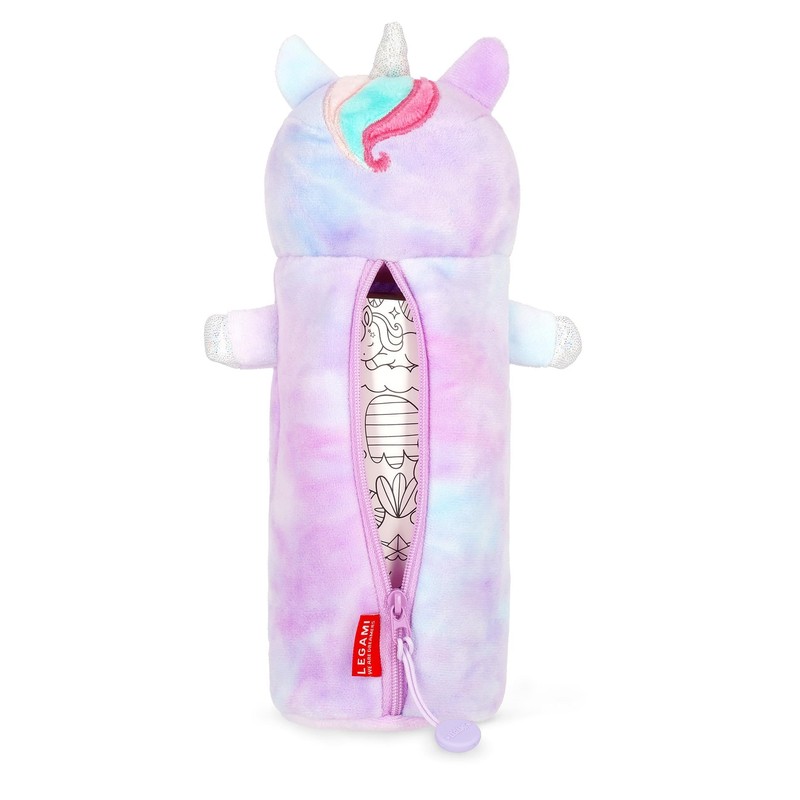LEGAMI - Super Soft Pencil Case, Unicorn Theme, Soft Pencil
