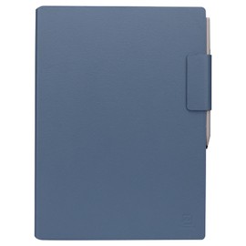 ZhaoCo Genuine leather Case for reMarkable Paper Pro Tablet 11.8 inch 2024, Slim Lightweight Book Folio Protective Magnetic Cover (Light Blue)