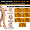 Doc Miller Thigh High Compression Socks - Open Toe, 20-30mmHg