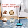 Yocada Carpet Sweeper Cleaner for Home Office Low&Undercoat Carpets Rugs