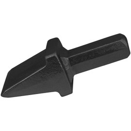 Blacksmith Anvil Hardy Tool 3/4 Inch Shank Cutter (Black)