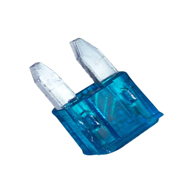 10 Pcs Mini Blade Fuses 15 Amp Blue