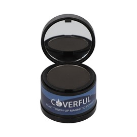 Engrosador de Cabello Rellenador de Barba Maquillaje Temporal Instantaneo Cubre Canas (Gris oscuro)