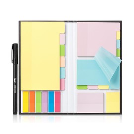 Mr. Pen- Sticky Note Set, 380 Pack, Pastel Colors, Transparent Sticky Notes Tabs, Divider, Christmas Gift
