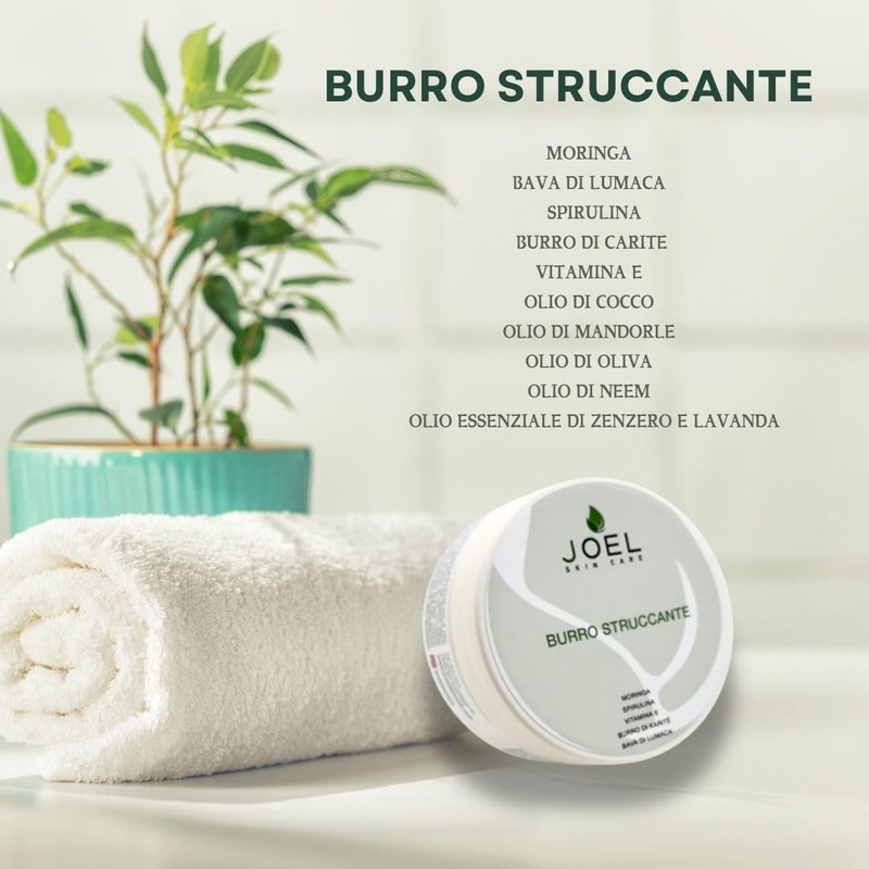 Joel Skin Care - Feuchtigkeitsspendende Make-up-Entferner für Gesicht und Augen