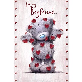 Me To You Bear Boyfriend Softly Drawn Valentine's Day Card