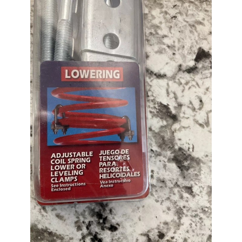 Superior 18-1220A Adjustable Coil Spring Lowering Leveling Clamps
