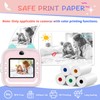 MIARALA 10 Rolls 5 Vibrant Single-Color Kids Camera Paper Roll