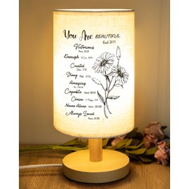 SOUHONEY Christian Gifts for Women, Birthday Gifts for Women, Inspiration Religious Gifts - Spiritual, Catholic, Jesus Gifts for Women, Mom, Friend, Sister - Table Lamp