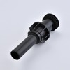 Bathroom Sink Drain with Overflow: Matte Black Bathroom Sink Drain