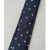 Nano Universe 668-5142201 Men's Washable Flower Necktie, Kyoto, 050 brown