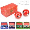 2 Pcs Baoding Balls, Chinese Health Exercise Stress Balls, Meditation